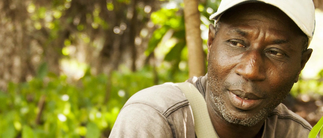 Ernest Kouadou Konan, produttore di cacao e responsabile delle relazioni con i produttori a Ecookim