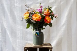 Bouquet rose Fairtrade