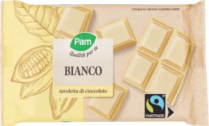 Cioccolato Bianco PAM Fairtrade
