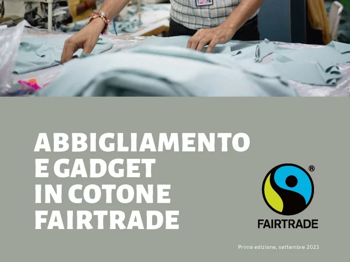 Catalogo Abbigliamento e gadget in cotone Fairtrade ed. 2023