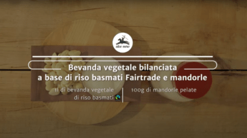 Bevanda vegetale di riso e mandorle