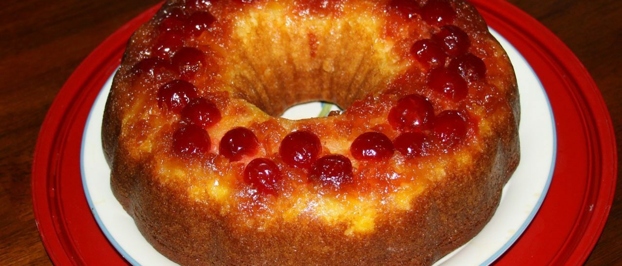 Torta rovesciata con Ananas caramellato