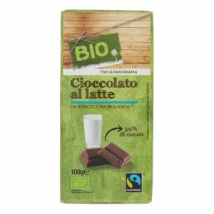 Cioccolato al latte e fondente biologico