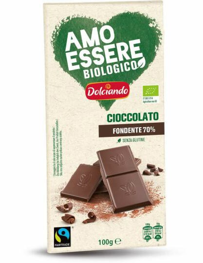 Cioccolato fondente senza glutine