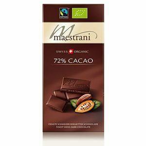 Cioccolato extra fondente 72% bio